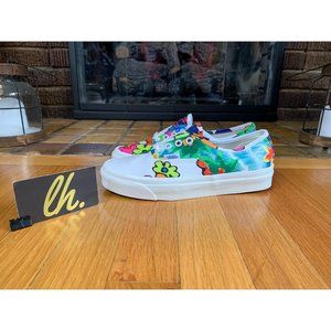 Size 5.5y/7w Vans Hoffman Floral Fabric Original Anaheim Skate Sneakers